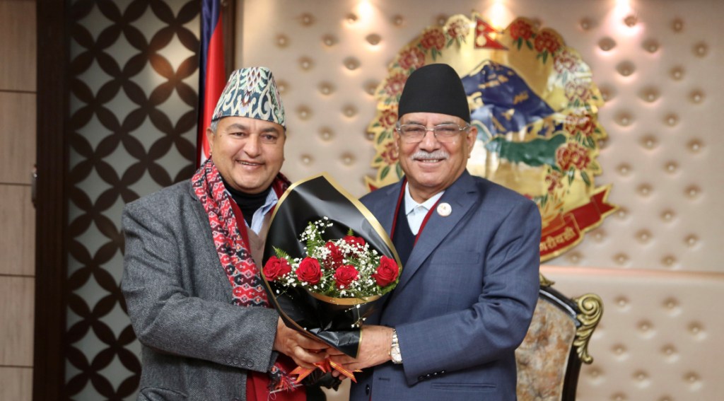 प्रचण्ड र शालिकराम जमकट्टेल