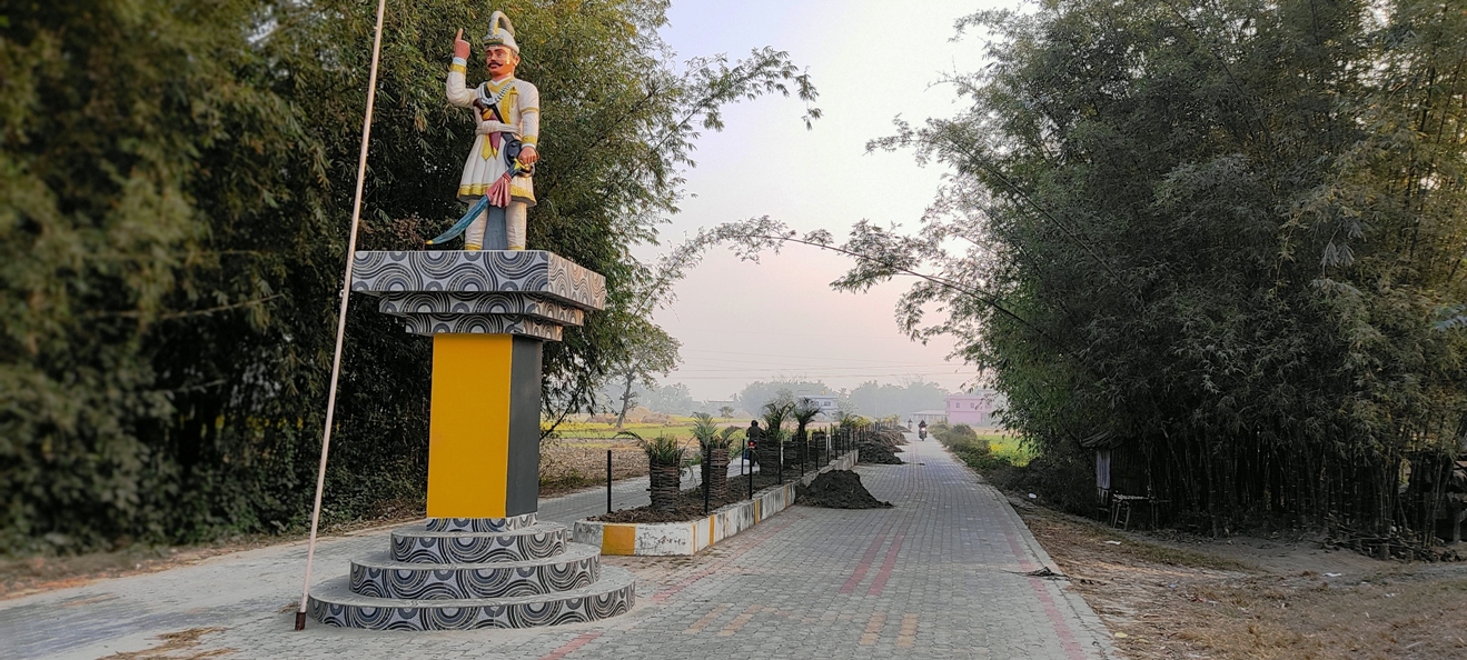 पृथ्वीनारायणको सालिक