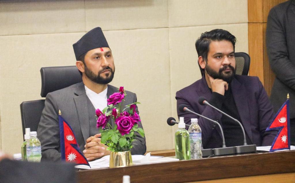 रवि लामिछाने र बालेन शाह