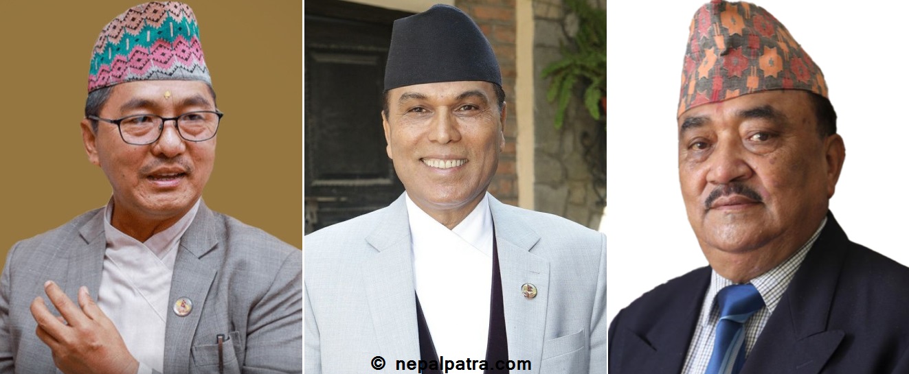 राजेन्द्र लिङ्देन, बिक्रम पाण्डे र ध्रुबबहादुर सिंह