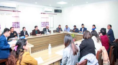 राष्ट्रिय स्वतन्त्र पार्टी संसदीय दलको बैठक