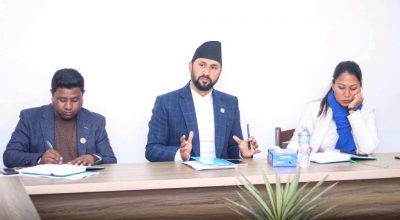 राष्ट्रिय स्वतन्त्र पार्टी संसदीय दलको बैठक