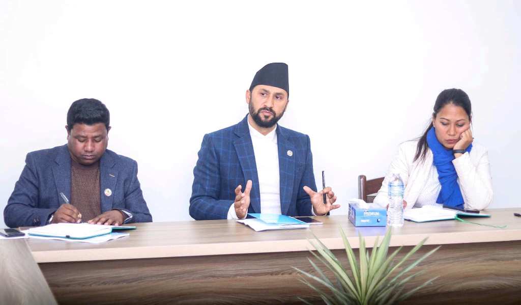 राष्ट्रिय स्वतन्त्र पार्टी संसदीय दलको बैठक