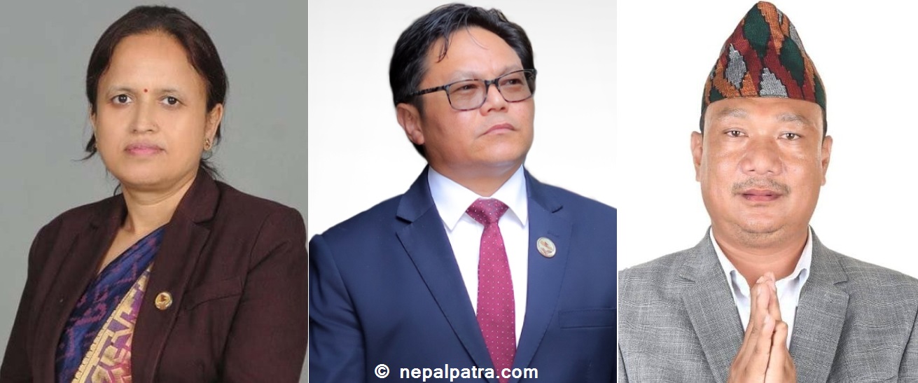 रेखा शर्मा, सुदन किराँती र अमनलाल मोदी