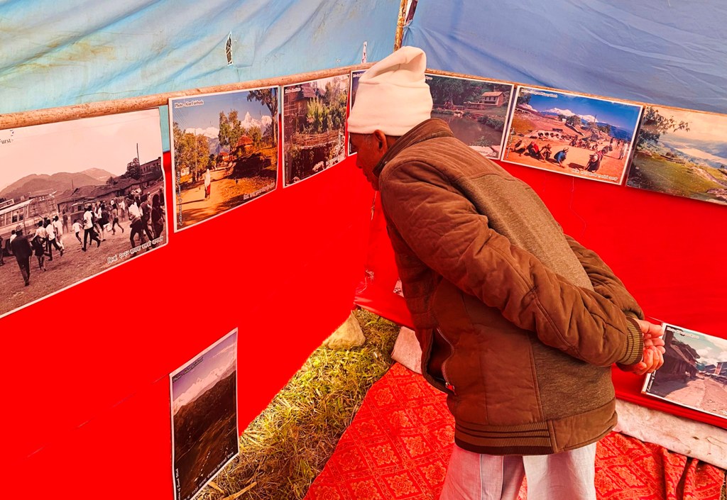 तस्बिरमा उहिलेको पोखरा