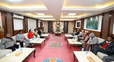 ८ दलीय गठबन्धनको बैठक