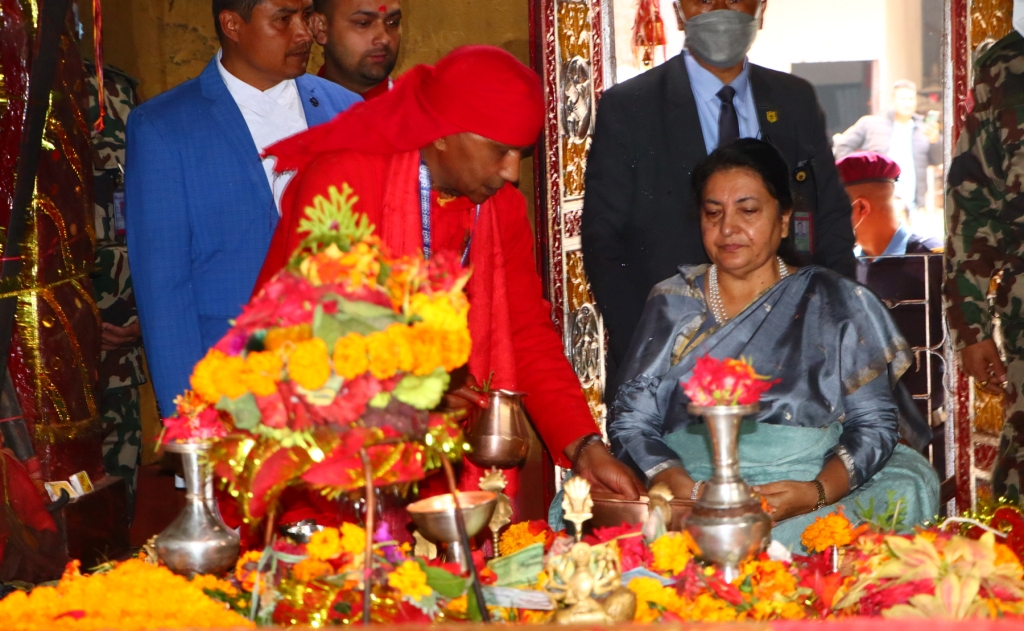 विद्यादेवी भण्डारी बागलुङ कालिका मन्दिर