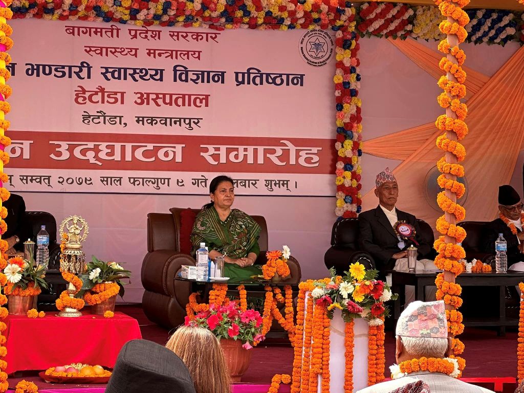 विद्यादेवी भण्डारी हेटौडा