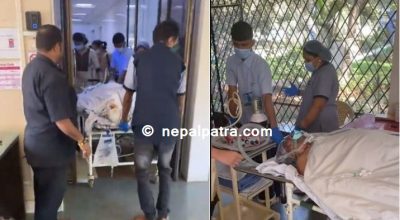 भण्डारीको दुइटै खुट्टाको अप्रेशन