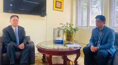 दामोदर भण्डारी र पार्क चोङ सुक