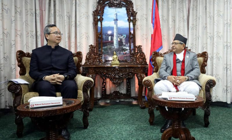 देवराज घिमिरे र छेन सोङ