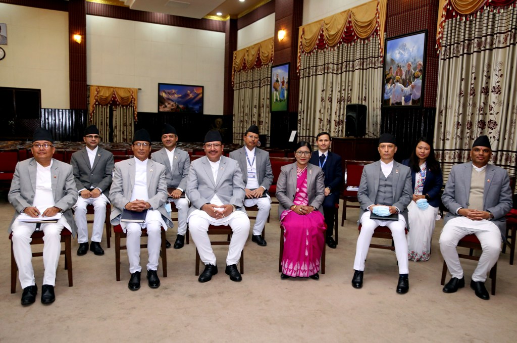  विद्यादेवी भण्डारी र दिनेशकुमार थपलिया