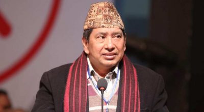 उपप्रधानमन्त्री श्रेष्ठ