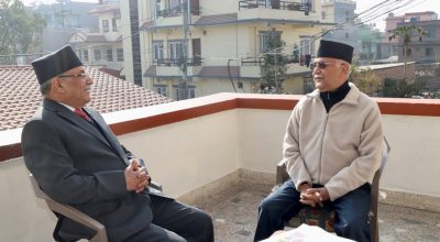 प्रधानमन्त्री प्रचण्ड र केपी शर्मा ओली