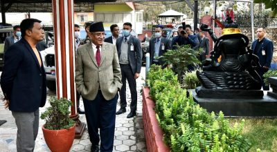 प्रधानमन्त्री प्रचण्ड बालकोट