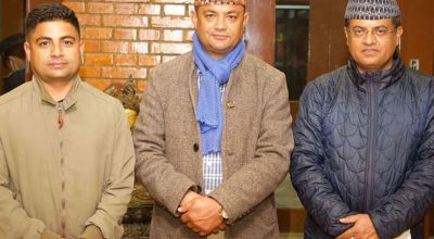 स्वास्थ्यमन्त्री पदम गिरी स्वीटजरल्याण्ड प्रस्थान