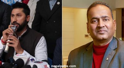 रवि लामिछाने र कैलाश सिरोहिया