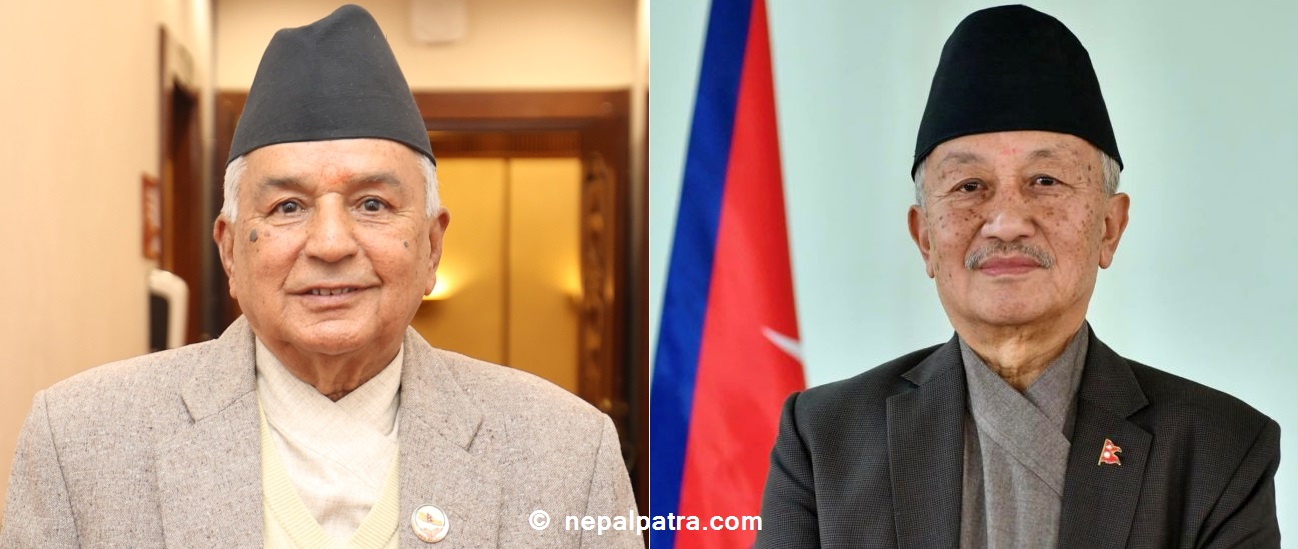 रामचन्द्र पौडेल र सुवास नेम्वाङ