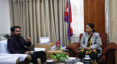 रेखा शर्मा र बालेन्द्र शाह