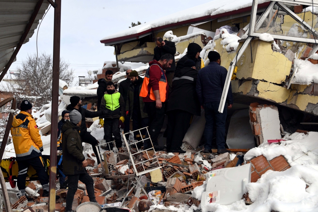 टर्की र सिरियामा भूकम्प