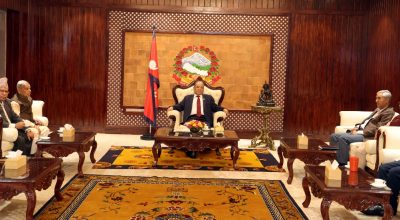 सत्ता गठबन्धनको बैठक