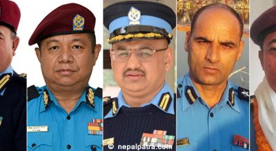 वसन्तबहादुर कुँवर, टेकप्रसाद राई, दिपक थापा, श्यामलाल ज्ञवाली र किरण बज्राचार्य