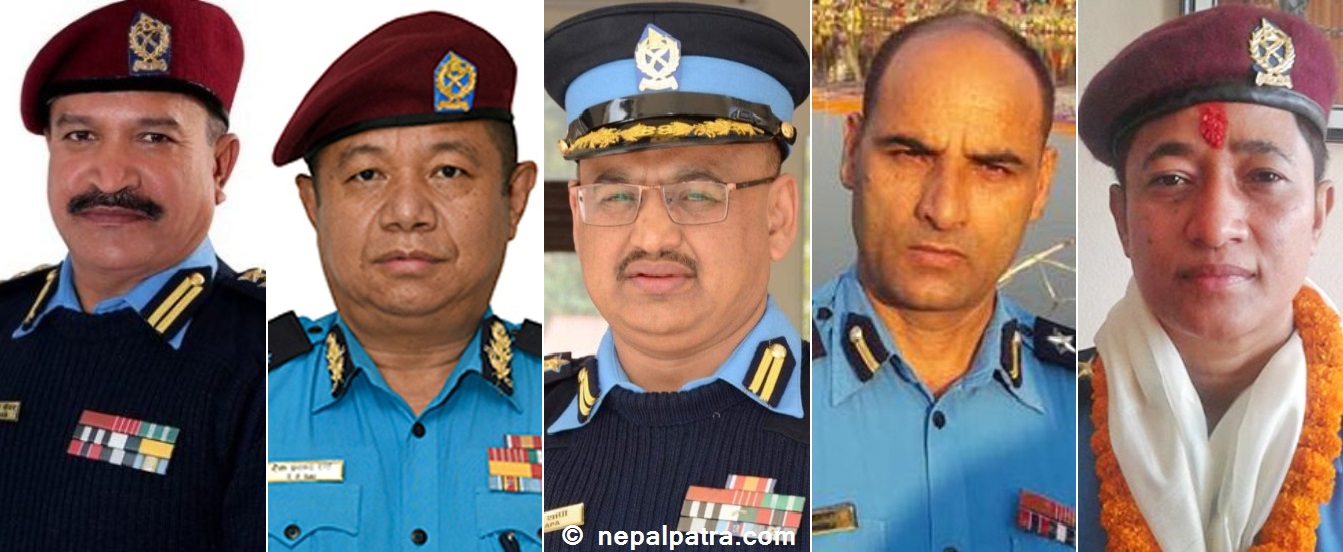 वसन्तबहादुर कुँवर, टेकप्रसाद राई, दिपक थापा, श्यामलाल ज्ञवाली र किरण बज्राचार्य