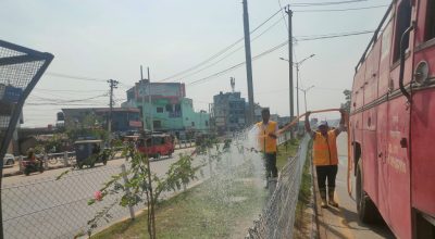 सडक हरियाली बनाउने अभियान