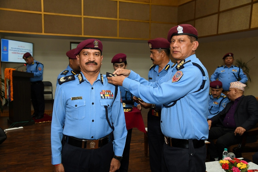 एआइजीलाई दज्र्यानी चिह्न प्रदान