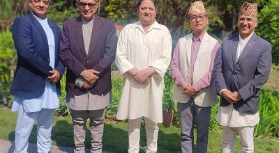 पूर्वराजा ज्ञानेन्द्र र राप्रपा शीर्ष नेताहरुबीच भेटवार्ता