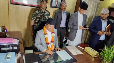 गृहमन्त्री नारायणकाजी श्रेष्ठ