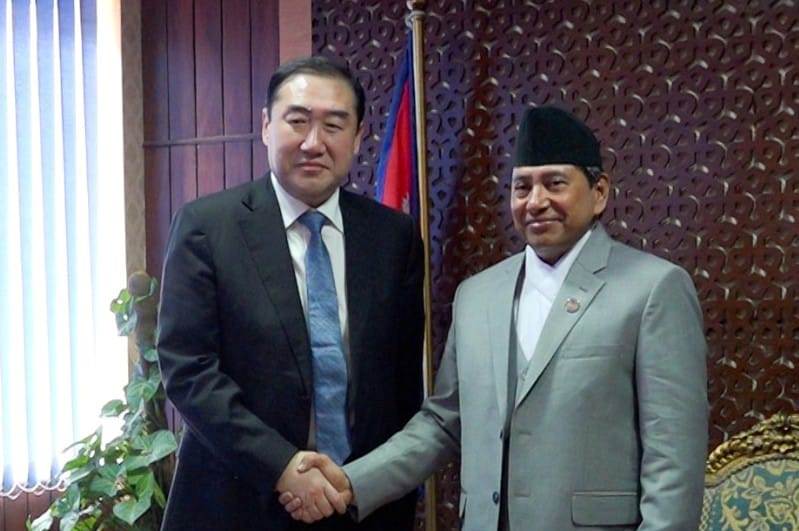 नारायणकाजी श्रेष्ठ र झाङ शाओगाङ