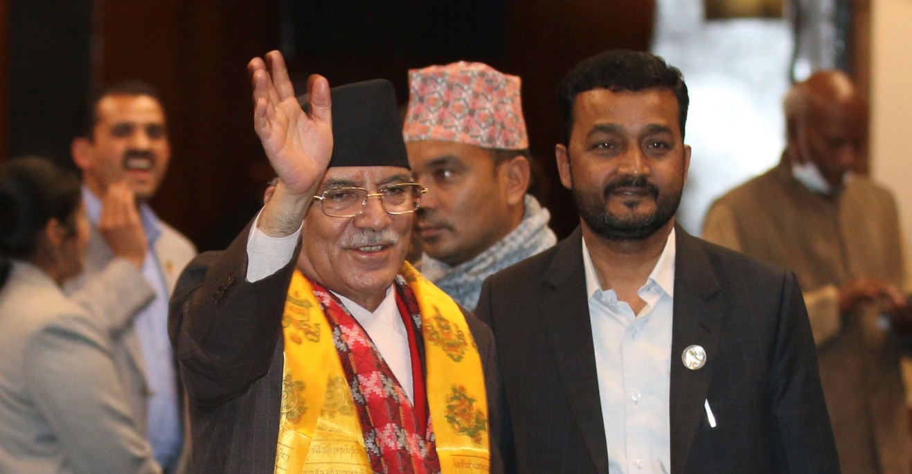 प्रधानमन्त्री प्रचण्ड संसद विश्वासको मत