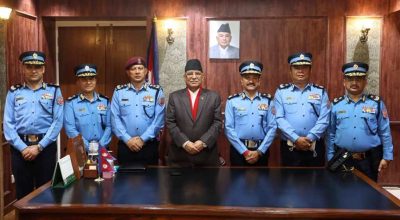 प्रधानमन्त्रीको बधाई