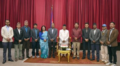 रामचन्द्र पौडेल र पत्रकार महासंघ