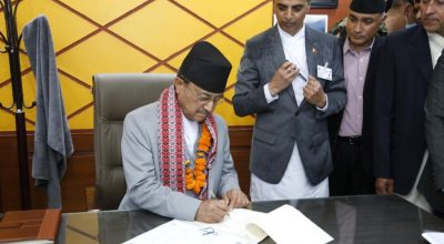 रक्षामन्त्री पूर्णबहादुर खड्का