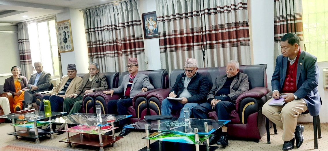 राप्रपाको केन्द्रीय कार्यसम्पादन समितिको बैठक