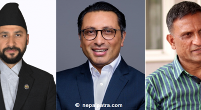 रवि लामिछाने, स्वर्णिम वाग्ले र रमेश खरेल