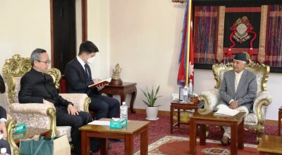 रामचन्द्र पौडेल र छन सोङ