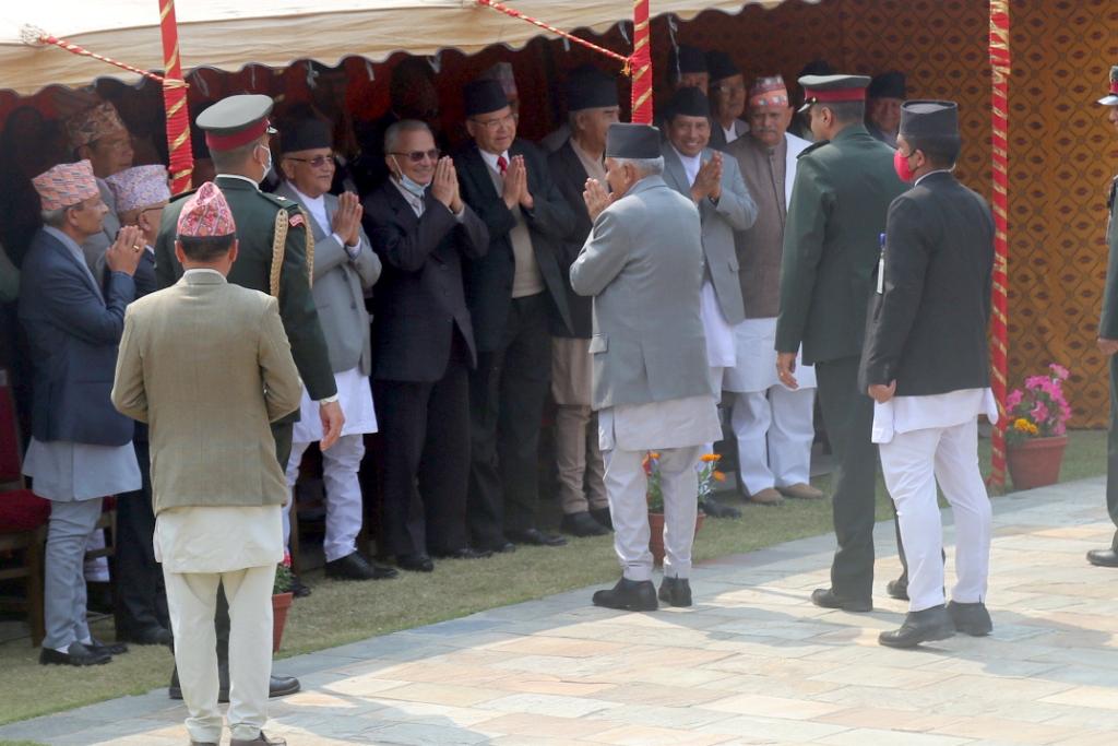 रामचन्द्र पौडेल सपथ