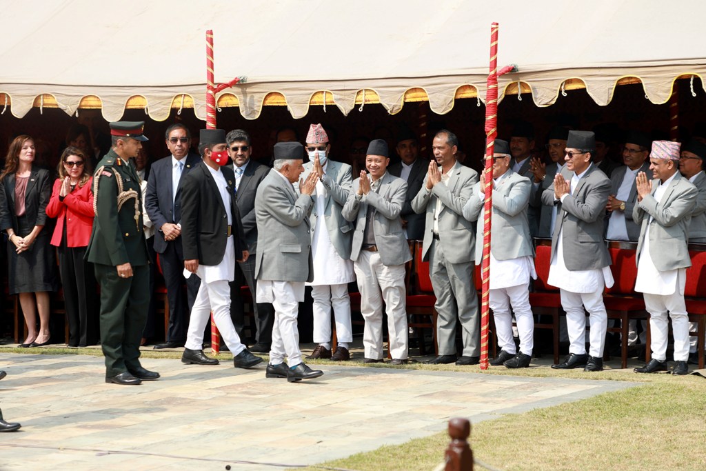 रामचन्द्र पौडेल सपथ