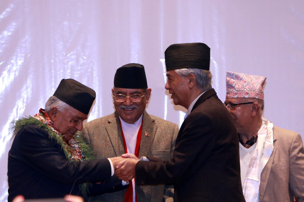 शेरबहादुर देउवा र रामचन्द्र पौडेल