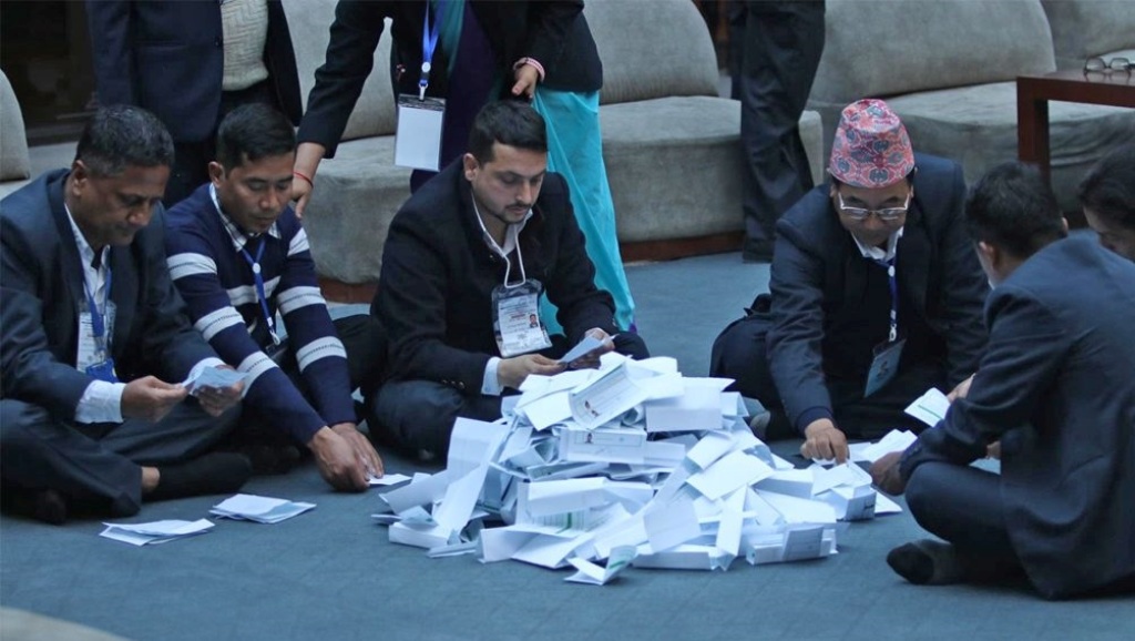 राष्ट्रपतिको निर्वाचन मतगणना सुरु