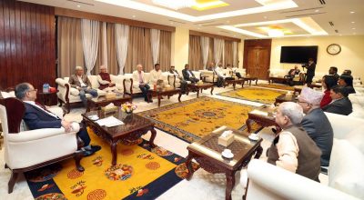 सत्ता गठबन्धनको बैठक