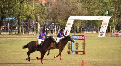 राष्ट्रपति रामचन्द्र पौडेल टुँडिखेलमा घोडेजात्रा