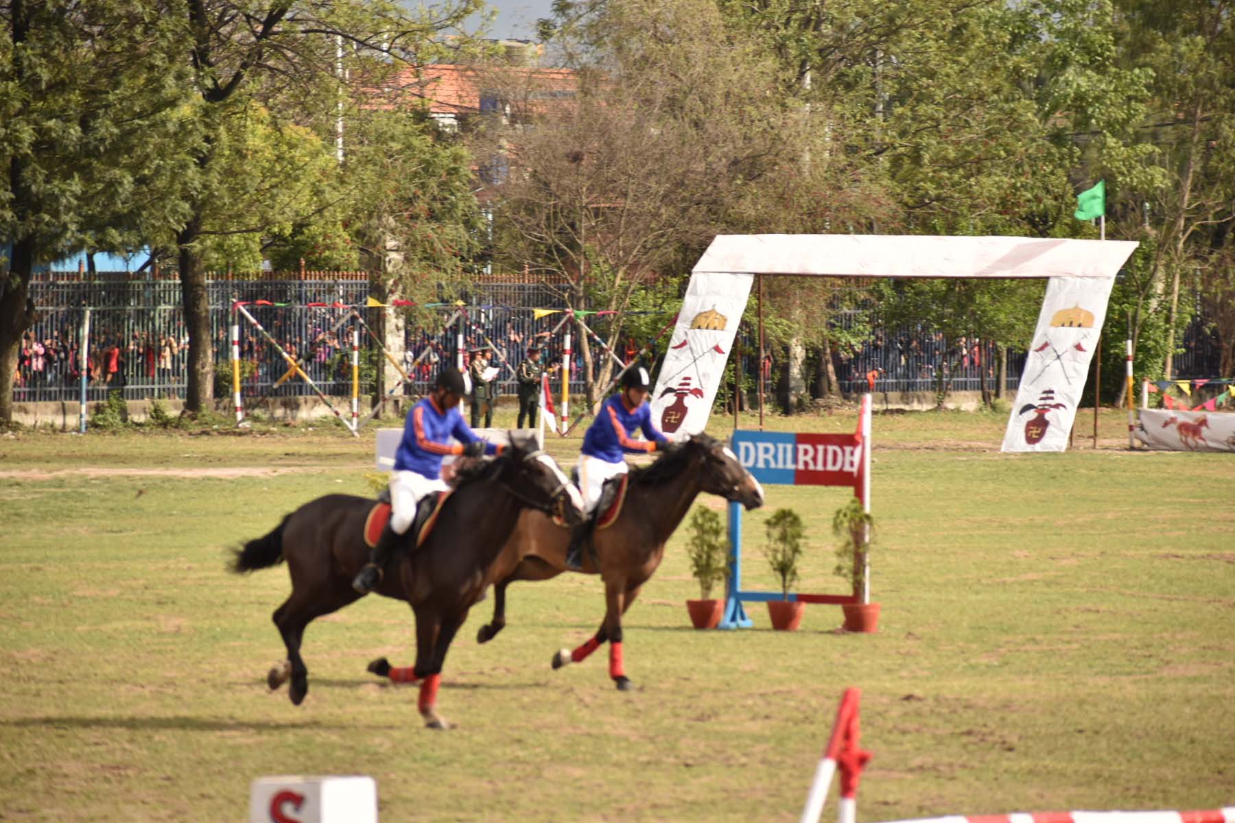 राष्ट्रपति रामचन्द्र पौडेल टुँडिखेलमा घोडेजात्रा