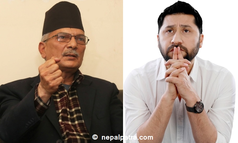 डा. बाबुराम भट्टराई र रवि लामिछाने