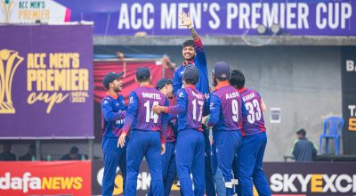 सन्दीप लामिछाने खुशीयाली