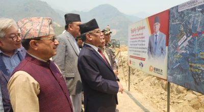 प्रधानमन्त्री प्रचण्डद्वारा फास्ट ट्रयाक अवलोकन