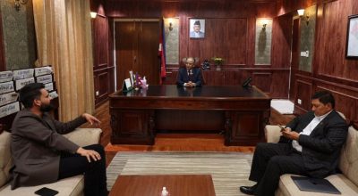 प्रचण्ड, नारायणकाजी श्रेष्ठ र बालेन शाह